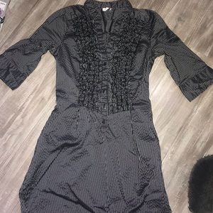 Stripped dress/long blouse⏸🧥👗